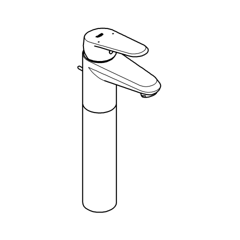 Grohe Einhand-Waschtisch-Batterie Eurodisc C 23055 für freistehende Waschschüsseln chrom
