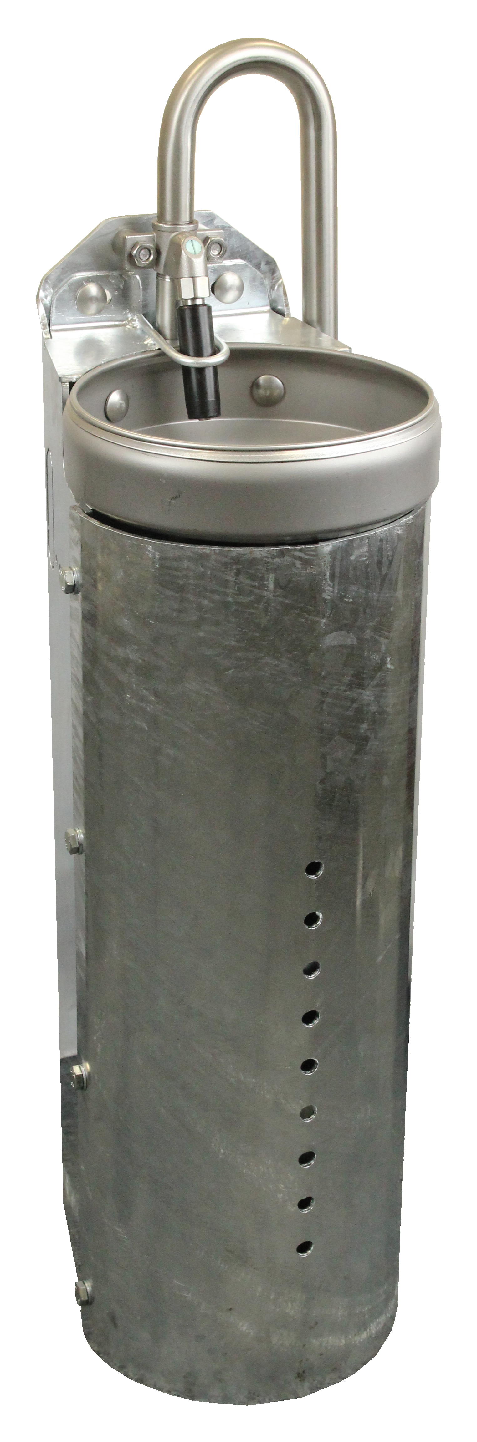 Suevia Tränkebecken Mod. 1230-VA¾", Stahlständer integr., 60 cm, Nr. 100.1238