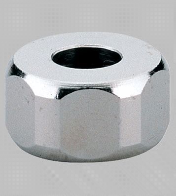 Grohe Verschraubung 12901 1/2" Bohrung 10,5mm vernickelt chrom 2 Stück