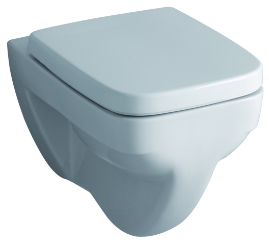 Keramag WC-Sitz Renova Nr. 1 Plan 572110 Scharniere: Edelstahl weiß(alpin)