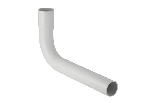 Geberit Spülbogen 90°, 30 x 10 cm, d 44 mm