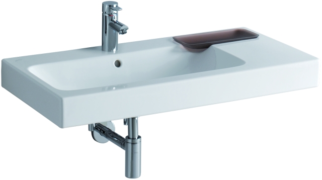 Keramag Waschtisch iCon, Dekoschale rechts 900x485mm