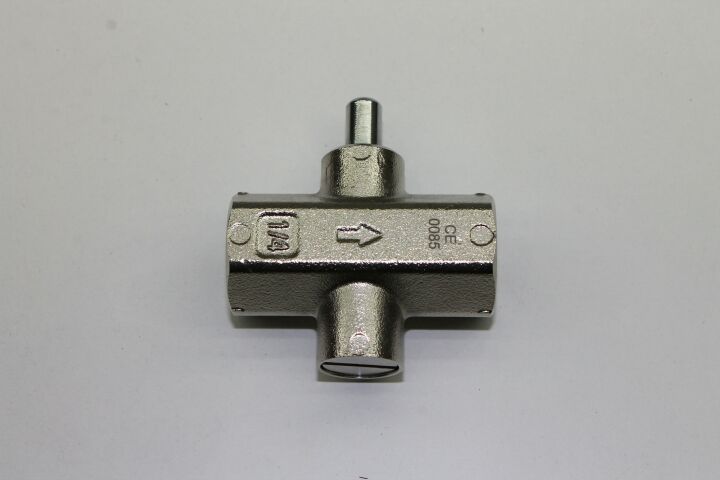 Manometer-Druckknopfhahn DN08 (1/4")