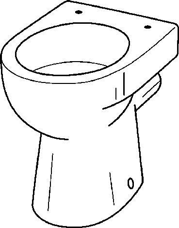 Keramag Tiefspül-WC Renova Nr.1 213010, 4,5/6 l