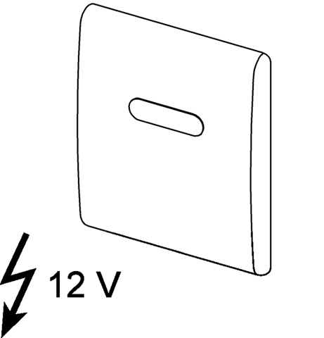 TECEplanus Urinalelektronik, 230 / 12 V-Netz