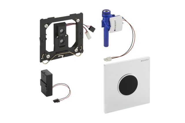 Geberit HyTronic Urinal-Steuerung berührungslos IR/Batterie, Zink-Druckguss Sigma10