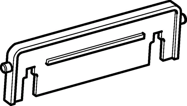 Geberit Verdrehsicherung zu 2-Mengen-Funktion für Design Samba Twist