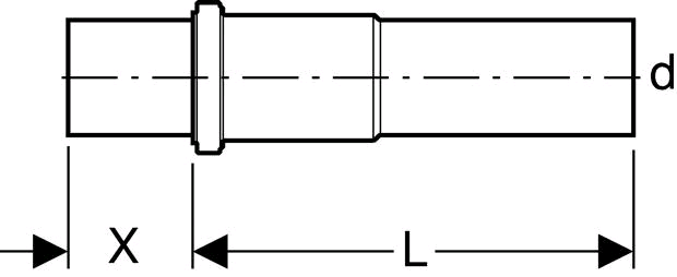 Geberit PE Industrie-Langmuffe