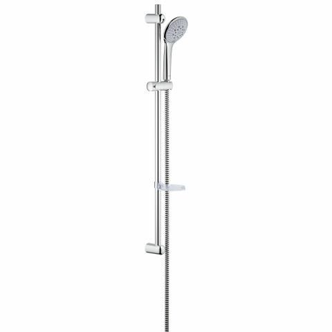 Grohe Brausegarnitur Euphoria Champagne 27227 900mm Schlauch 1750mm Seifenschale chrom