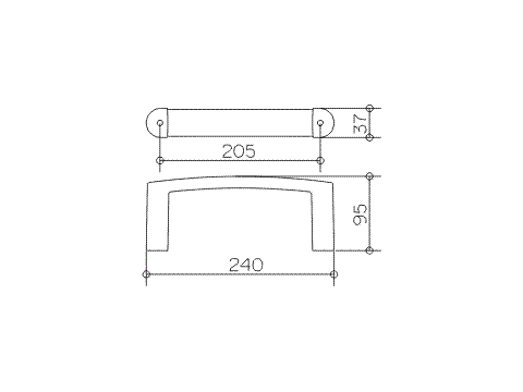Keuco Handtuchring Elegance 11621, verchromt