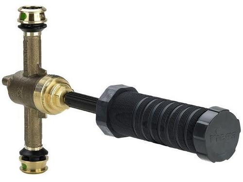Viega Easytop UP-Ventil, Mod. 5340, aus Rotguss