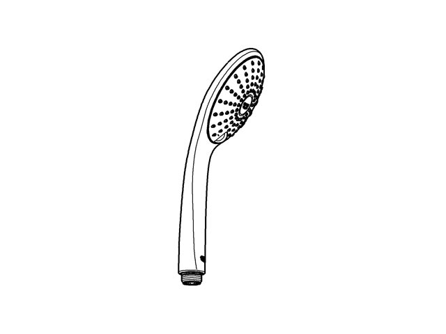 Grohe Handbrause Euphoria 27220 Strahlart Rain chrom