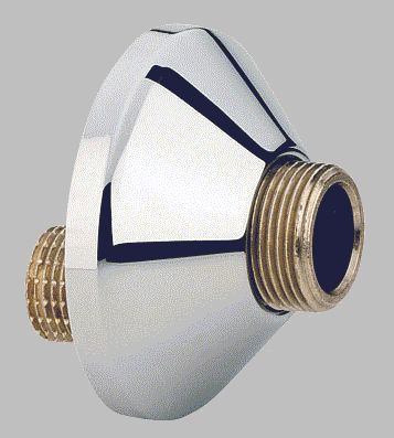GROHE S-Anschluss 12075 Verstellb. 7,5mm mit Schalldämpfer 1/2"x3/4"