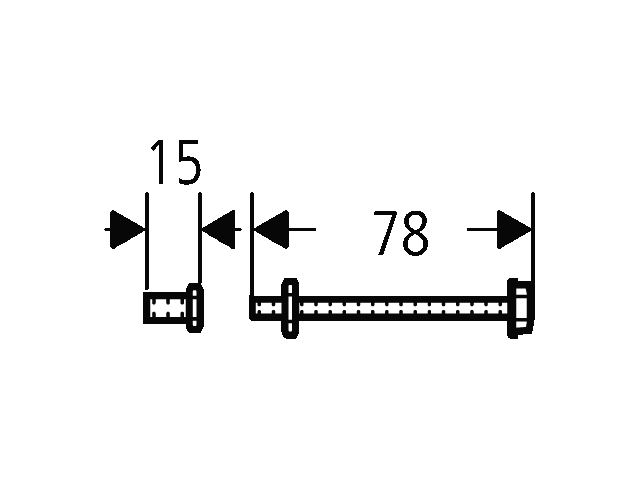 Grohe Umrüstsatz 43040 für Abdeckplatte