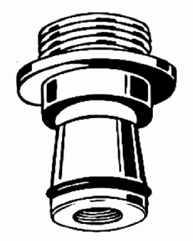 Grohe Universal-Adapter 12037 f.Standanschluß 12036 3/4"x11,5 chrom