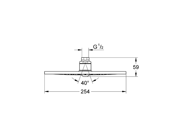GROHE 4-Wege-Umstellung Sinfonia 29010 Fertigmontageset ohne UP-Körper