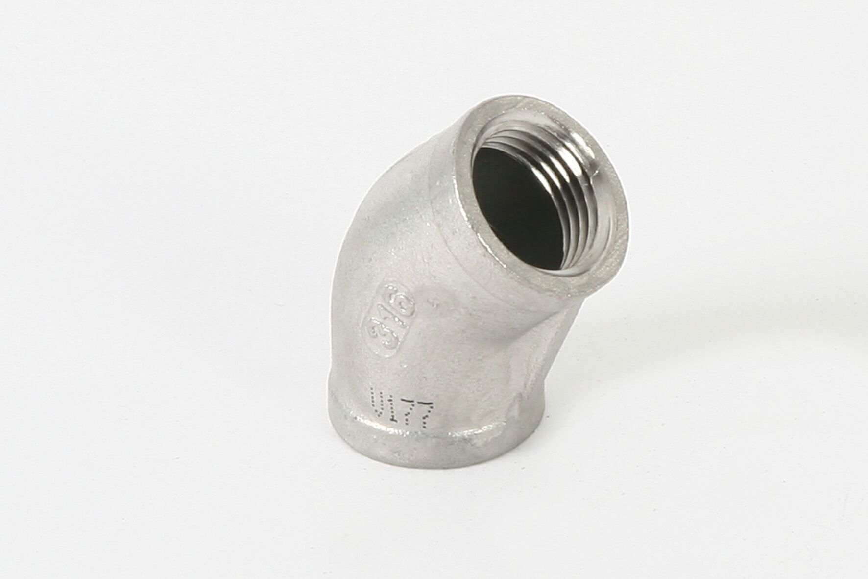 Edelstahl Winkel 303, V4a, 45° ii