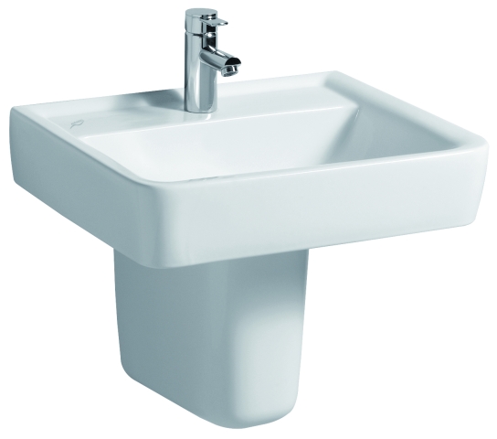 Keramag Waschtisch Renova Nr. 1 Plan 222262 600x480mm ohne Überlauf