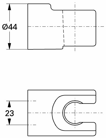 Grohe Wandbrausehalter Relexa 28622 chrom