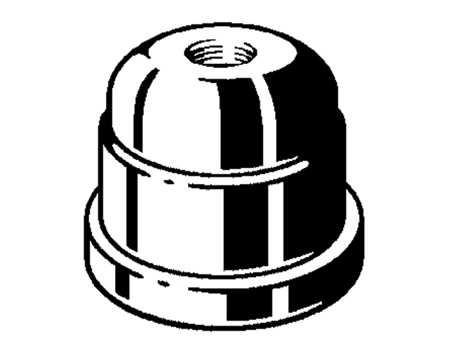 Viega Profipress Verschlusskappe 2456XL, 64,0 mm, 577780, aus Kupfer, Rp-Gew. 3/4 (iG)