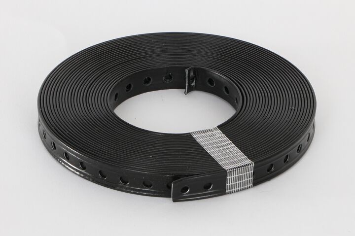 Lochband kunststoffbesch., 19 mm, Ro 10 m