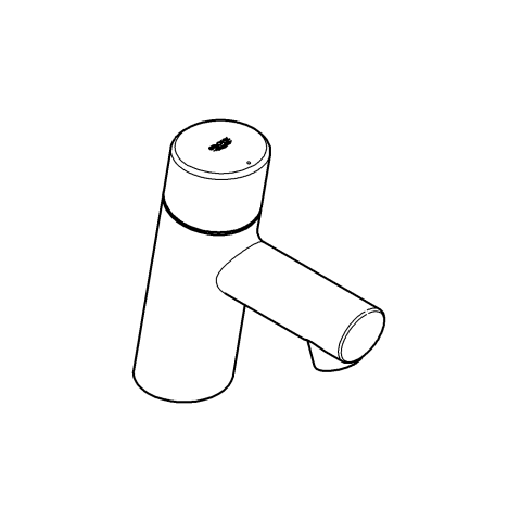 Grohe Standventil Concetto 32207 mit Keramik-Oberteil chrom