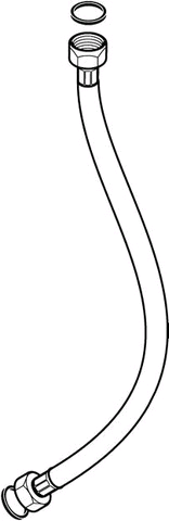 Geberit Wasseranschluss Schlauch 3/4 L: 80 cm