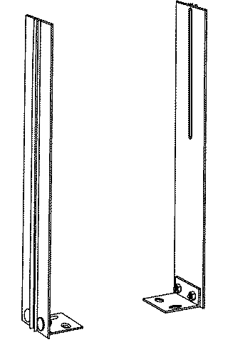 Grohe Standbein 45388 2 Stück