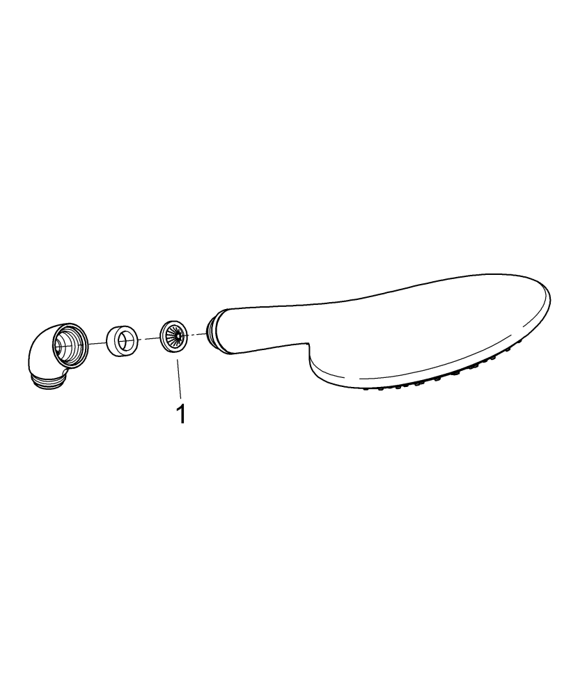 GROHE Handbrause Rainshower Solo 27272 Strahlart Rain Eco Funktion