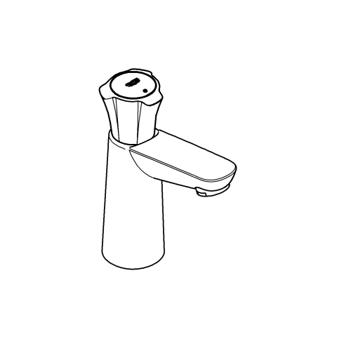 Grohe Standventil Costa 20186 DN15 chrom