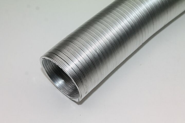 Alu-Flexrohr, zweilagig, ausziehbar auf ca. 5 m