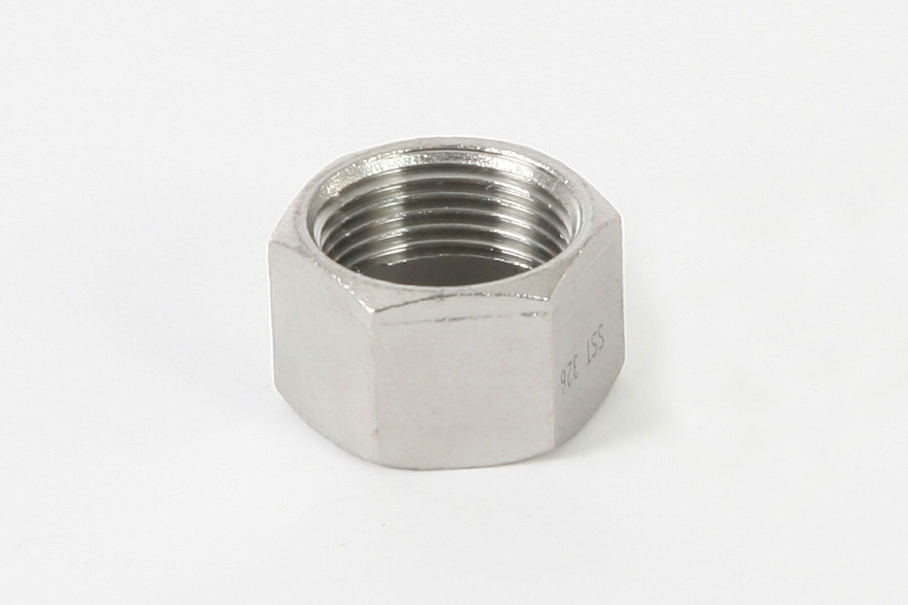 Edelstahl Kappe 6-kt., 326, V4a