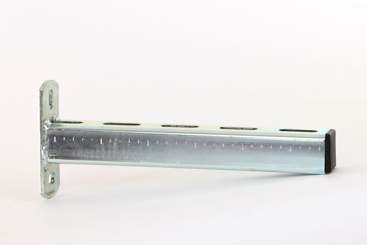 Wandkonsole Strut verz., 41 x 41 mm