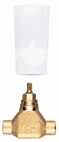 Grohe Unterputz-Ventil-Unterteil 29801 vormont. Oberteil 1/2" Lötanschluß 15mm DN15