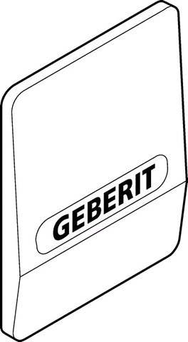 Geberit Abdeckplatte weiss-alpin zu Elektronik IR-UP
