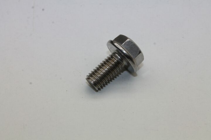 Suevia 6kt.-Schraube m. Flansch A2, M8 x 16mm, Nr. 102.1609