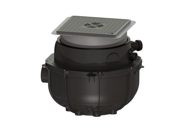 KESSEL Hebeanlage Aqualift S Compact, Mono, GTF 1200, resist., Bodenpl, schw.