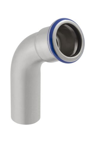 Geberit Mapress Edelstahl Bogen 60°, mit Einschubende (Cr-Ni-Mo-Stahl)