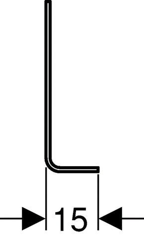 Geberit Kombifix Fußstützen (1 Paar) für WWC oder Bidet