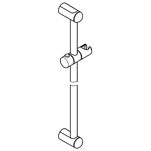 Grohe Brausestange Tempesta NEU 27524 900mm chrom