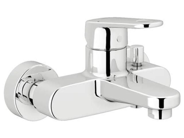 Grohe Einhand-Wannenbatterie Europlus 33553 Wandmontage chrom