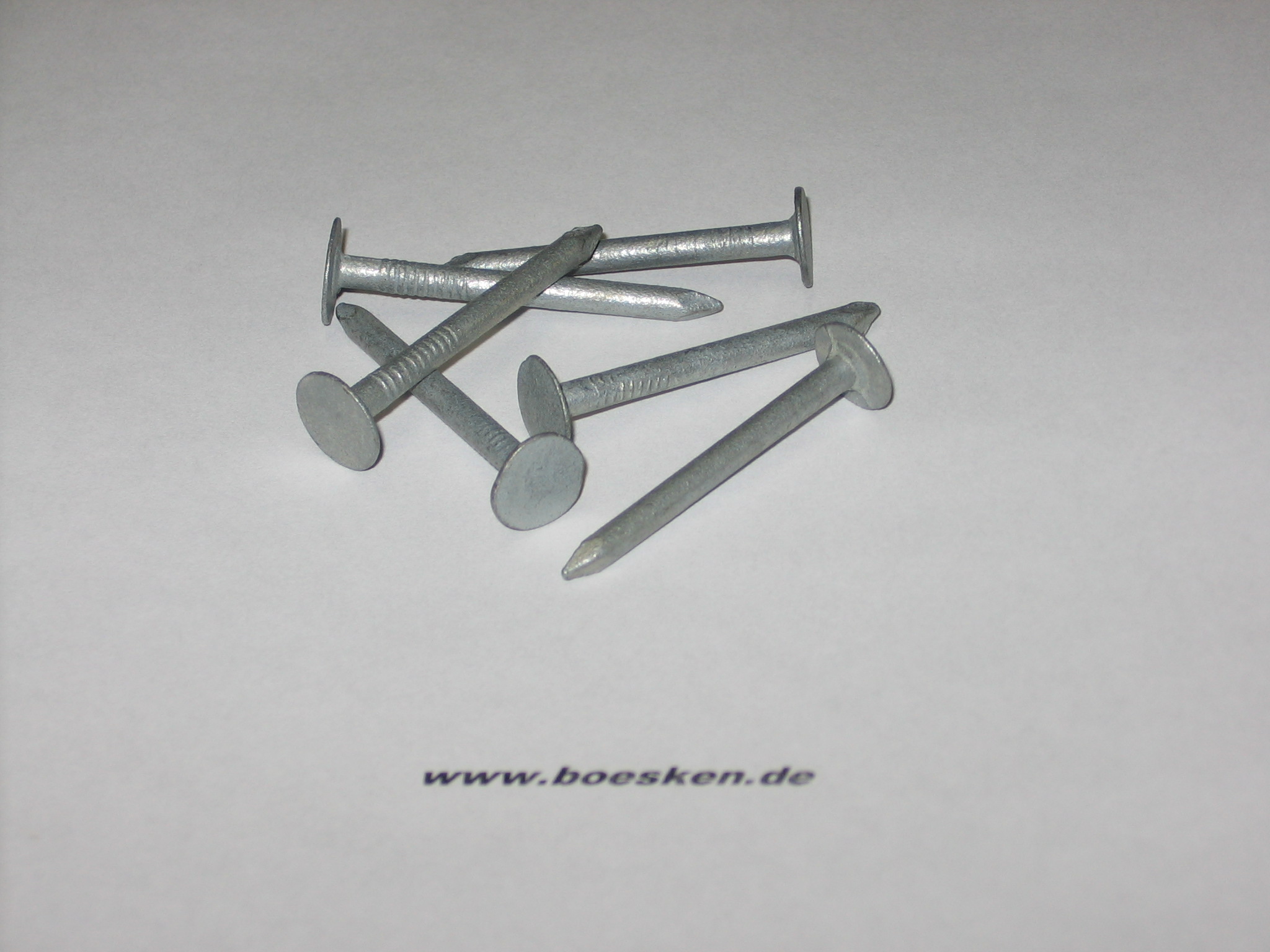 Dach-Pappstifte DIN 1160, verzinkt, 2.8 x 35 mm