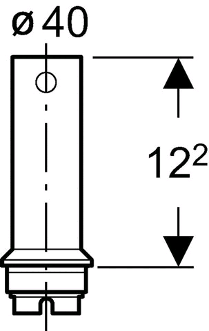 Geberit Standrohr