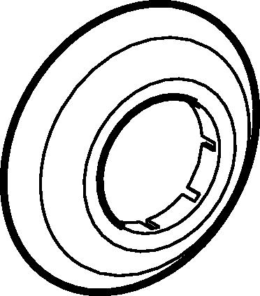 Geberit Rosette PP d 50 mm weiss-alpin