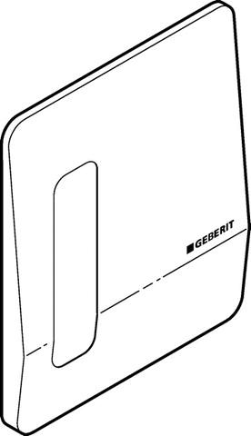 Geberit Abdeckplatte mit Bet. chromstahl
