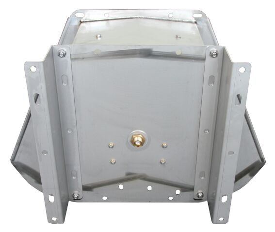 Suevia Doppel-Ventiltrogtraenke Mod. 520, Art.-Nr. 130.0520, aus Edelstahl