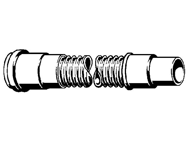 Viega Abflussrohr, Mod. 3892, flexibel, mit Lippendichtung