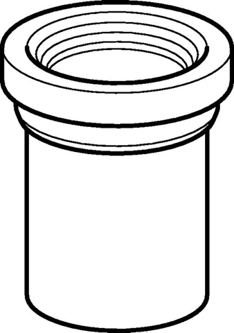 Geberit PE Manschette für Klosett d 110 mm passend in Steckmuffen