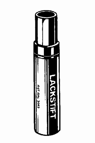Grohe Lackstift 46076 weiß