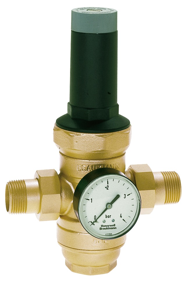Honeywell Druckminderer D06FN, Niederdruckausf., Messing B